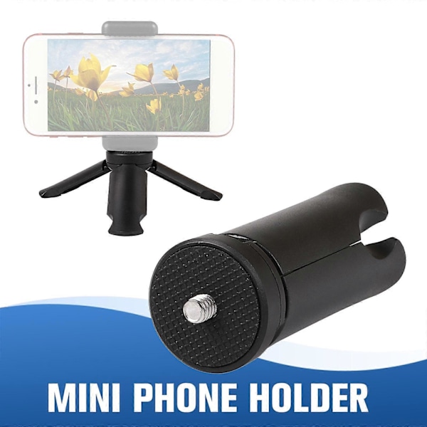 Litet Bordsstativ Portabelt Skrivbords Mini Stativ för Smartphone Action
