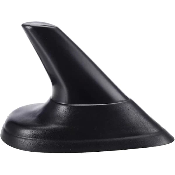 En dekorativ hajformet antenne, sort, egnet til Saab 9-3 9-5 93 95.
