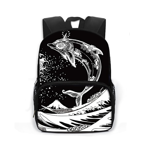 13 tuumaa Söpö See Eläin Lasten Koululaukut Dolphin Octopus Merikilpikonna Lapset Lastentarha Reppu Pojat Tytöt Koululaukku Kirjakassi style 3