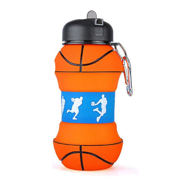550ml Sports Silikone Foldbar Vandflaske Bærbar Kedel Rejse Picnic Jul Til Voksne Børn(