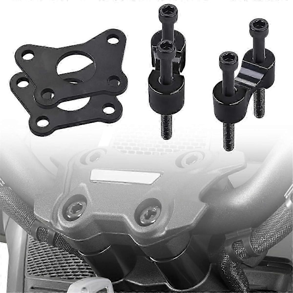 Styreforhøyer for Can Am Spyder, Aluminium Styreforhøyer Forlengelsessett for Can-Am Spyder RT RTs Edition 2