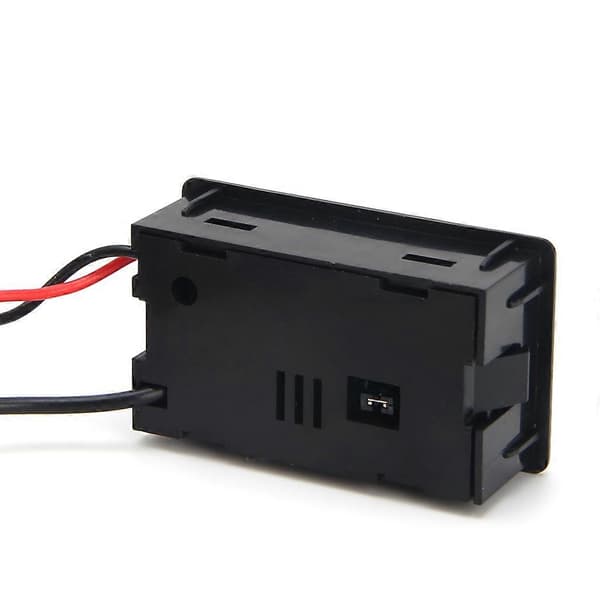 Digitalt LCD Termometer Temperaturmåler Molex Panelmontering C/F PC MOD