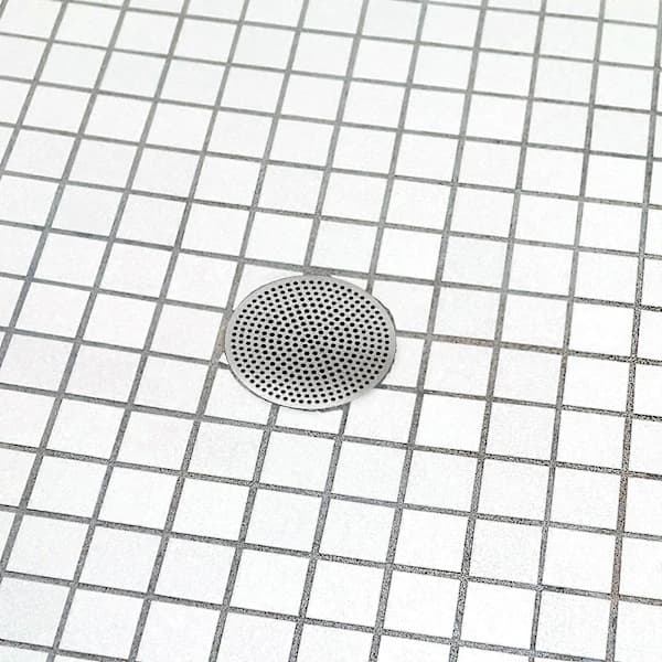 15 cm vaskesi, afløbsrist og prop