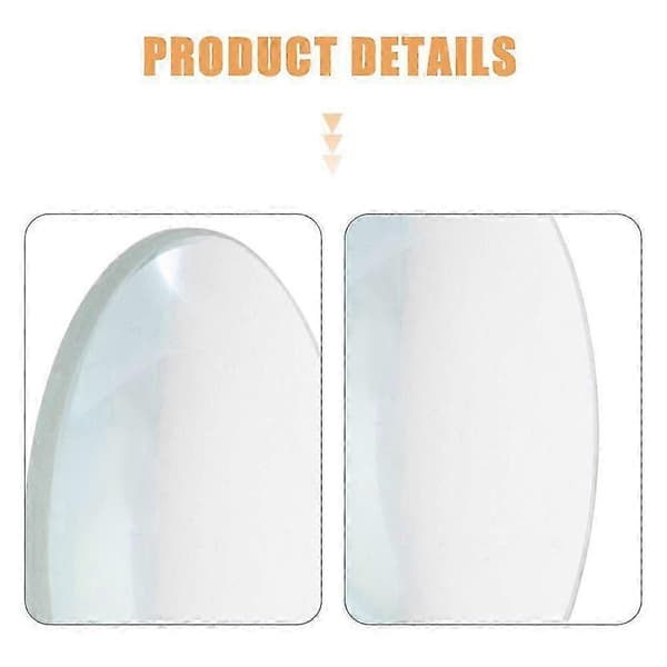 Dubbel Konvex Glaslins Optisk Lins 30mm Diameter 50mm Brännvidd för Laboratorier