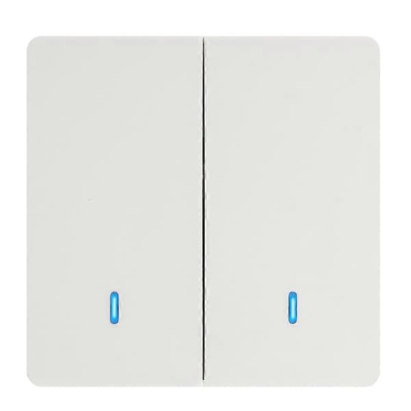 Universell Trådlös Smart Switch Ljus RF 433Mhz Väggpanel Switch Fjärrkontroll