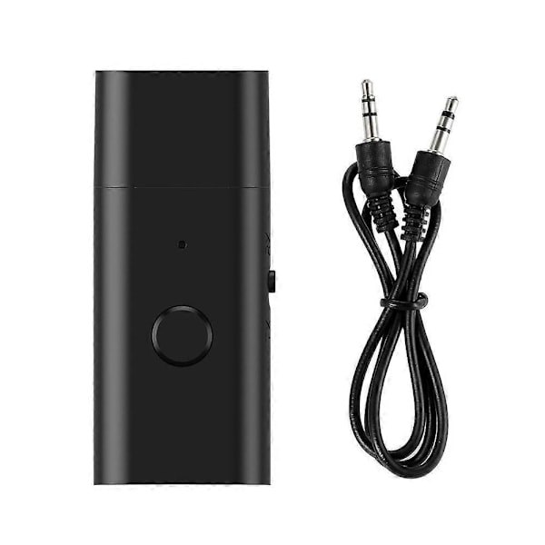 4-i-1 USB Bluetooth-mottaker 5.3 Bluetooth-lydadapter PC-sender koblet til eksternt lydkort Aux Bluetooth-adapter