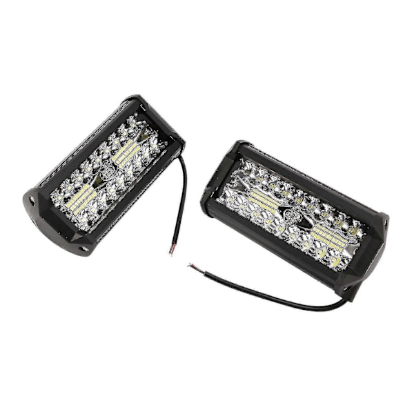 2x 7 tommer 800w Led Arbeidslys Bar Flom Lysbilde Combo Offroad Suv