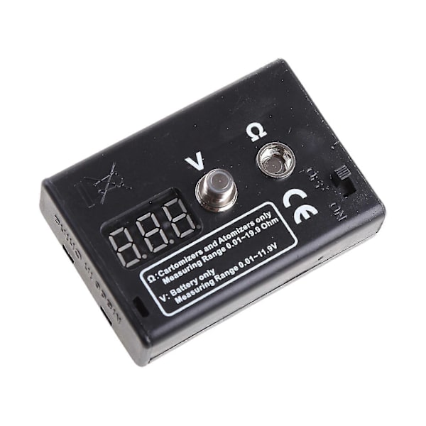 Digitalt LED Ohm Meter Resistenslæser Spændingstester