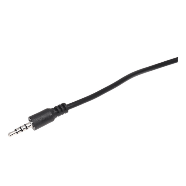 3,5 mm:n pistoke Aux-äänikaapeli USB 2.0 -uros latauskaapelisovittimeen autolle MP3