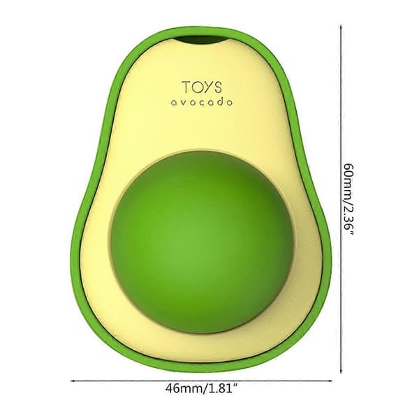 Avocado Silvervine Katteurtbold Spiseligt Kattetøj til Katte Lækkesikkert Sundt Sæt