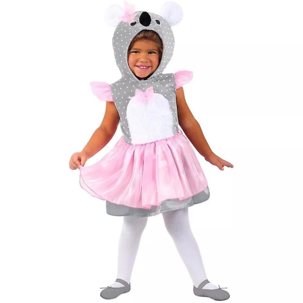 2023 Söt baby djur Halloween kostym Toddler flickor Kimmy Koala barndräkt Height 100-110cm