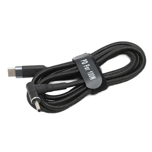 Laptop Ladekabel TypeC til DC Notebook Datamaskin PD EMARK Chips Hurtigladekabel (1,5m)