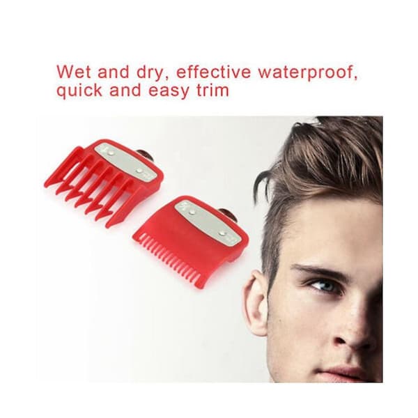 2-pack Hårtrimmer Guidekamuppsättning Standard Skydd Fästa Trimmer Stildelar