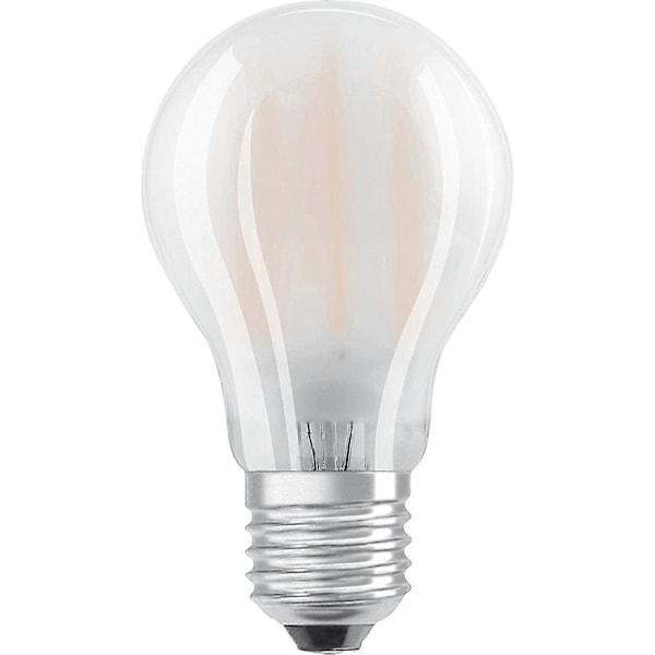 LED-lys, klassisk form pære med skrusokkel: 4W E27 erstatning, frostet, 2700K, pakke med 2