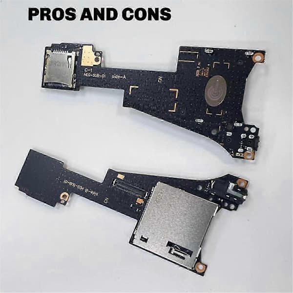 For Nintendo Switch Oled Spillkortsporleser med Headset Hodetelefon Audio Jack Socket Board Erstatningsutgave d