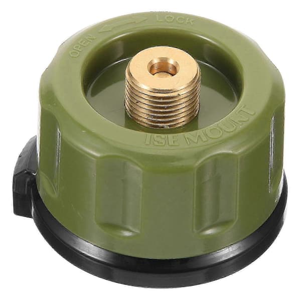 Järn Propan Adapter Liten Gasbehållare Adapter Professionell Camping Adapter