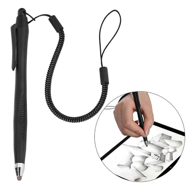2st Universal Touch Screen Penna med Fjäderslang för Tablet Telefon Fin Spets