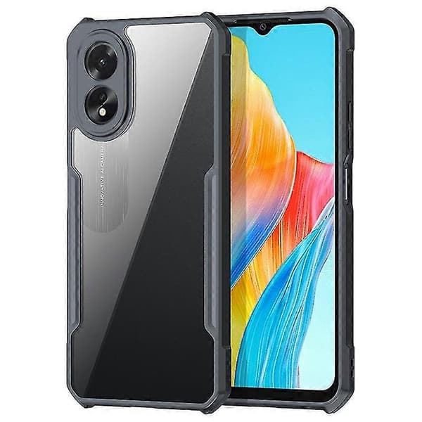 For Oppo A38 4g Deksel Støtsikkert Akryl+tpu Telefon Bakside