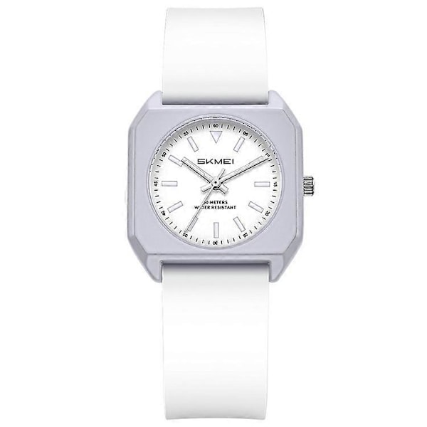 SKMEI 7089 Dam Student Kvarts Klocka Stilren Fyrkantig Armbandsur Purple