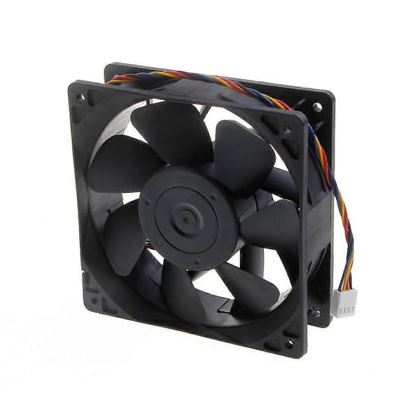 Server Doble Kulelager 12x12x3.8cm 12V 2.7A for DC Børsteløs Kjøleeksos