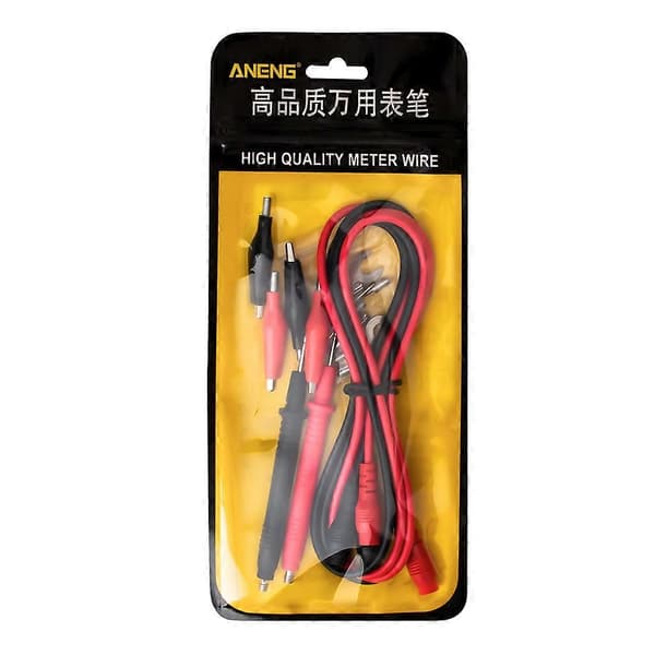 16-delars Multimeter Kabelsats Professionell & Uppgraderad Testkabelset Alligator