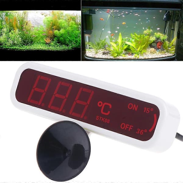 Køleskab Akvarium LCD Display Termometer Digital Termo Temperaturmåler
