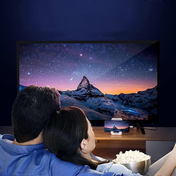 USB C til HDMI-kompatibelt kabeladapter (3 kompatible) 4K@30Hz 70,87\"