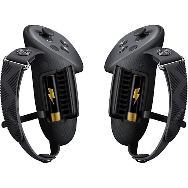 Uppgraderade Kontrollgreppskydd Kompatibla med Meta Quest 3 Halkfria Handbands Tillbehör-YuJia