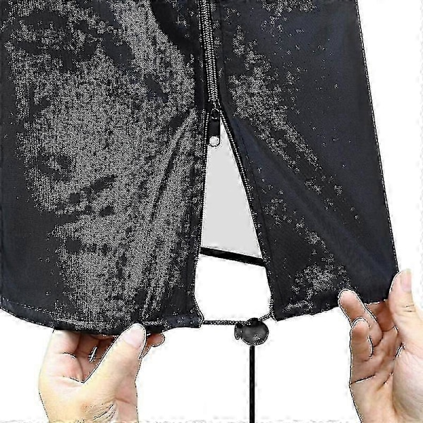 Udendørs Vandtæt Og Støvtæt Bordtennisbord Cover Bordtennisbord Cover 165x70x185cm (Grå)