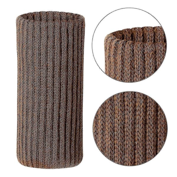 32-pack Stolsbensstrumpor Stickade Möbelstrumpor Benskydd Golvskydd Möbelbordsfötter