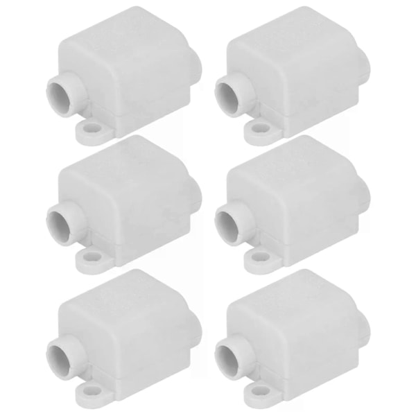 6 stk. ledningssplitter T-type splitter 1000V 100A højeffekts hurtigstik uden brud ZK-1216