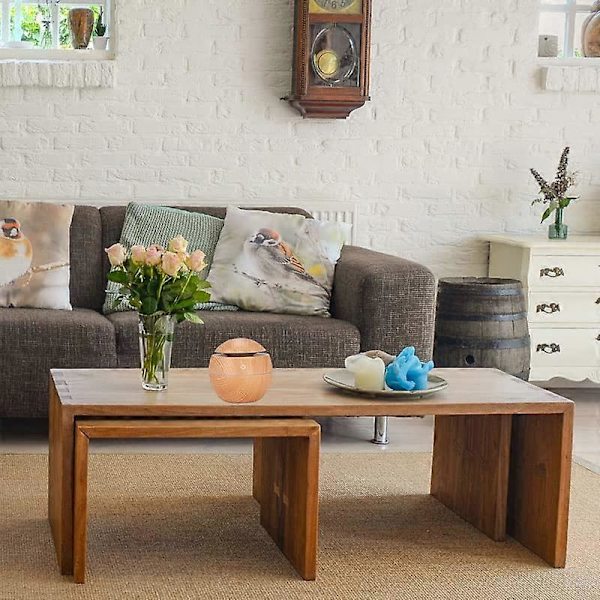 Ultralyd Aroma Diffuser med Fargerik LED-belysning, Luftfukter, Soverom, Eterisk Olje Diffuser