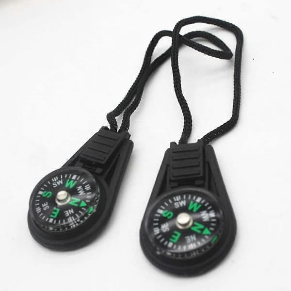 Udendørs overlevelseskompas Udendørs tilbehør Bærbart mini armbåndskompas til overlevelse, camping, vandreture