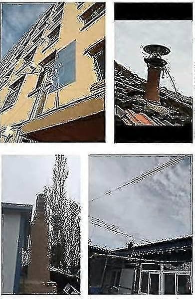 Elektrisk Skorstensfläkt för BBQ-hydda, Eldstad, Termo Spis, Vedugn - 80W