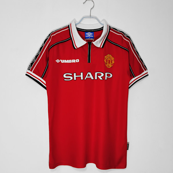 Retro Legend 98-99 Manchester United Hjemmetrøje Short Beckham NO.7 S