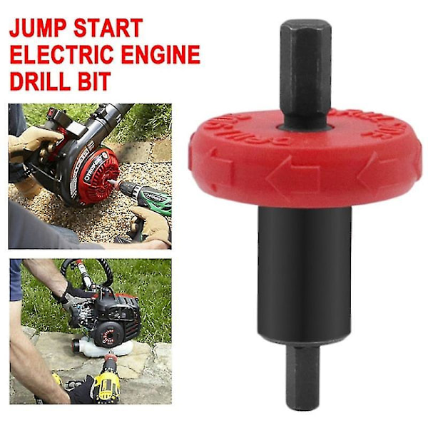 Elektrisk Borrmaskin Motoradapter För Gräsklipparmotorstartare Jump Starter Motoradapter Enkel