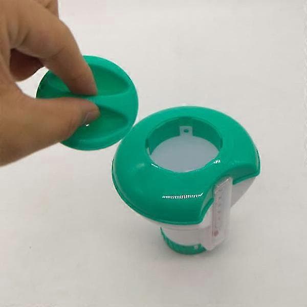 Flydende Doseringsenhed Med Termometer Til Swimmingpools, Til 20 G Tabletter