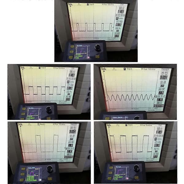 PWM Pulssignalgenerator 1-1000Hz 4-20mA 2-10V LCD-display Flere tilstande