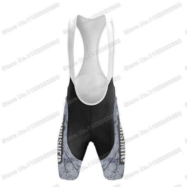 2023 Skull Cykeltröja Set Justiceiro Cykelkläder Herr Punisher Road Bike Shirt Kostym Cykel Bib Shorts MTB Ridkläder 5 M