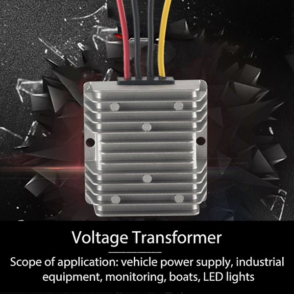 24V til 12V 30A 360W DC DC Konverter Step Down 24 Volt til 12 Volt Buck