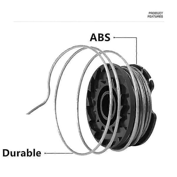 F016F04557 Til BOSCH ART 23 SL Trimmer 4,9m Nylon Spoletråd + Spoledæksel Erstatning DCQW