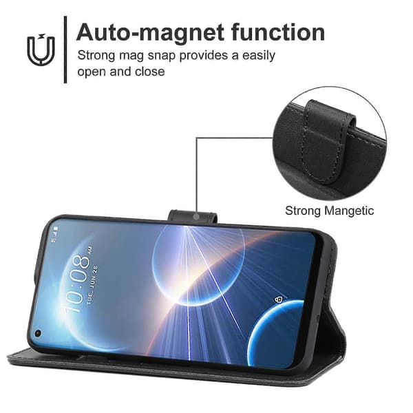Læder telefoncover til Htc Desire 22 Pro