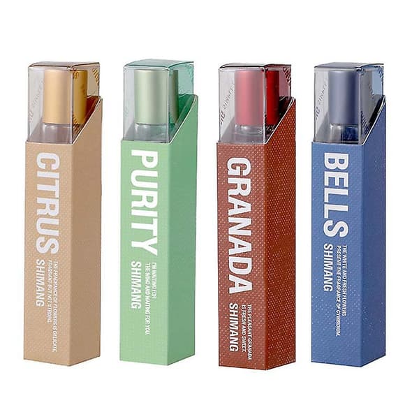 Milde blomster- og fruktdufter, bærbar lett kroppsdeodorant, Valentinsdagsgave D