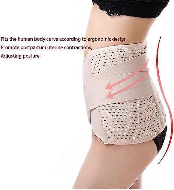 Elastisk postpartum bælte til kvinder 100CM Justerbart postpartum bælte Mavebælte Taljestøttebånd Shapewear Cincher Slankende