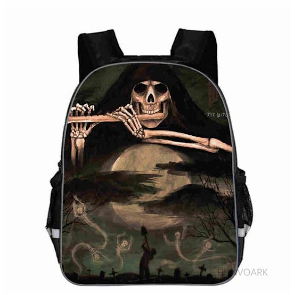 Uusi Musta Kissa Reppu Eläin Gothic Moon Phase Casual koululaukut Taaperot Pojat Tytöt Teini Pink 16 inch