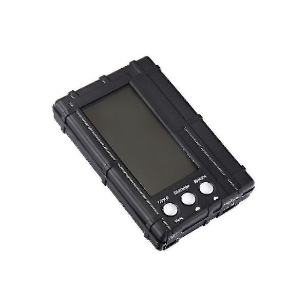 LCD Skærm Display Batteritester Elektrisk Tilbehør - Polymer Batteri Aflader Måler 3-i-1 Bat