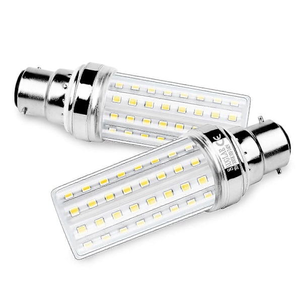 20W LED-majslampor, motsvarande 150W glödlampa, 2300lm, 3000K varmvit, B22 bajonettlampor, 3 stycken