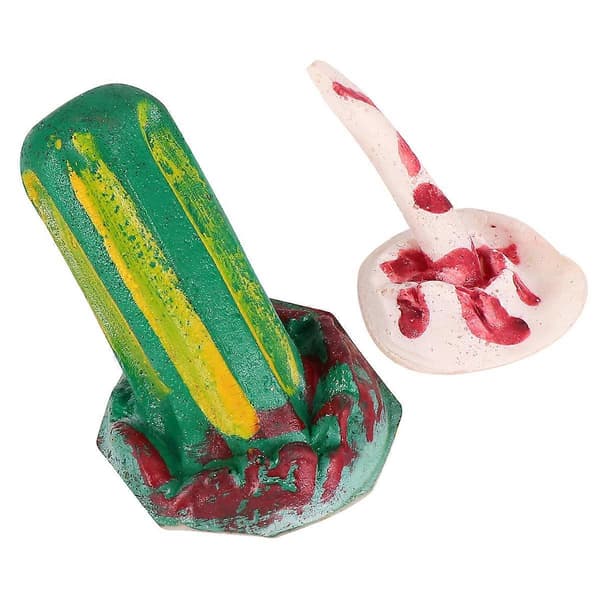 Sårpropp Läskig Sårpropp för Scenföreställning Halloweenfest Gummimaterial 1-pack