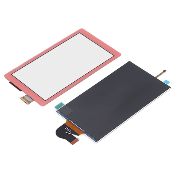 Ersättnings LCD-skärm för Switch Lite, hållbar ersättnings LCD-skärmpanel reparationsdelar för Switch LitePink