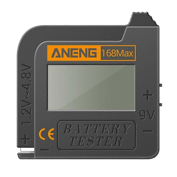 Universal Batterilader Kontrollør 168Max Digital Litium Batteritest for AA AAA